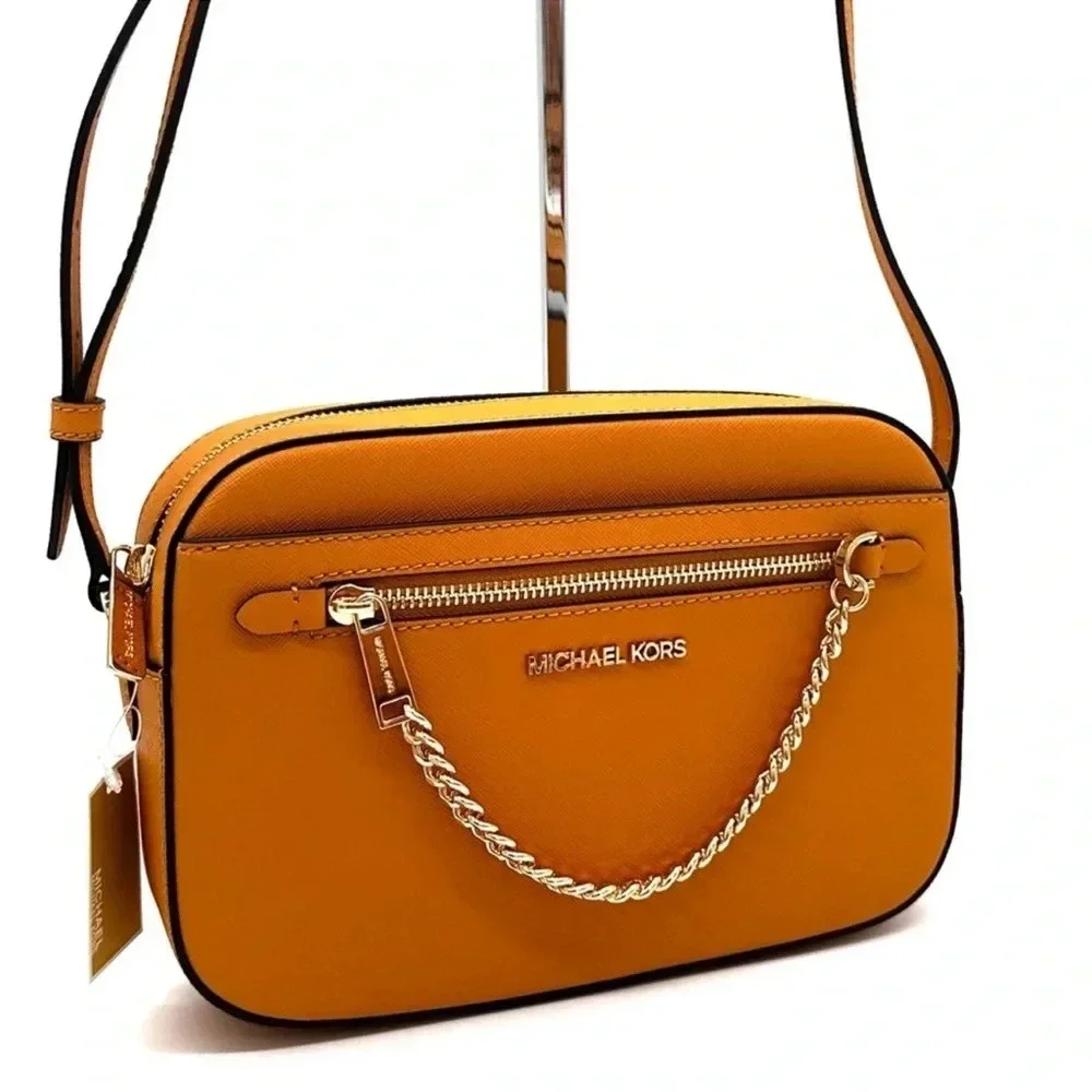 Michael Kors Large EW Crossbody Bag Cider (NWT)